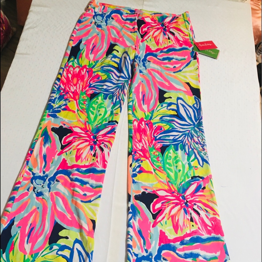 Lilly Pulitzer New Colorful Pants Size Small